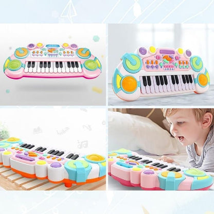 GOMINIMO Kids Toy Musical Electronic Piano Keyboard (Pink)